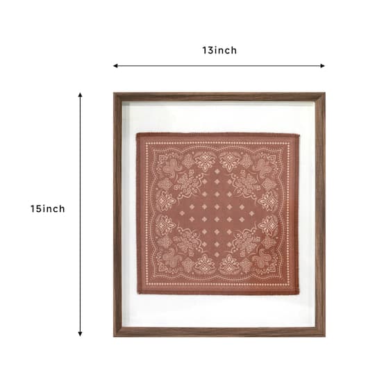 Framed Bandana Wall Art by Ashland